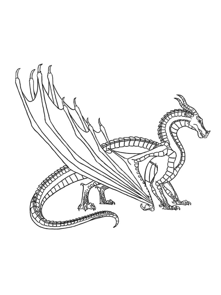 Dragons coloring pages