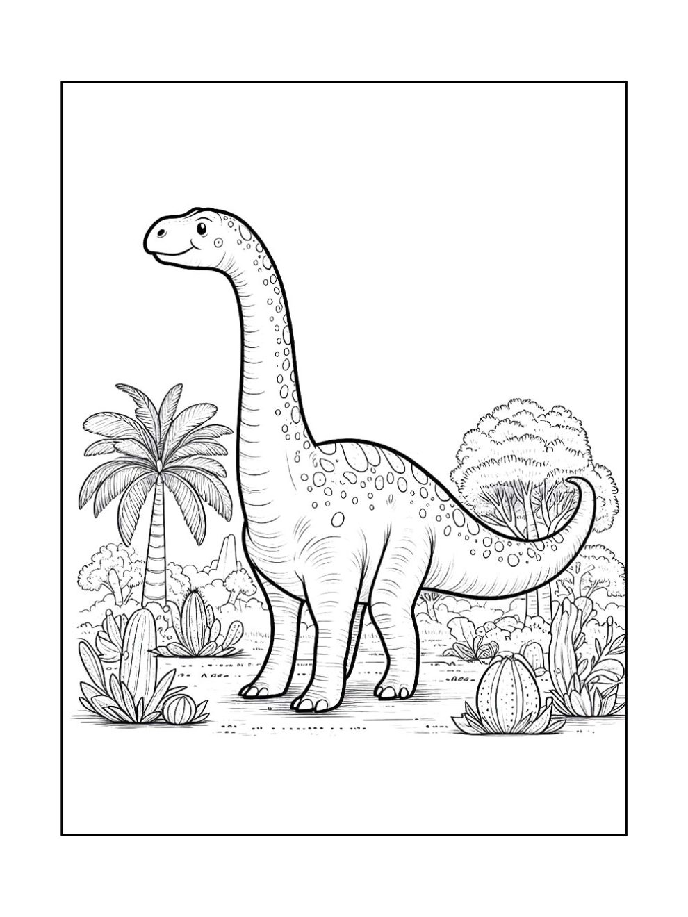 Apatosaurus coloring pages