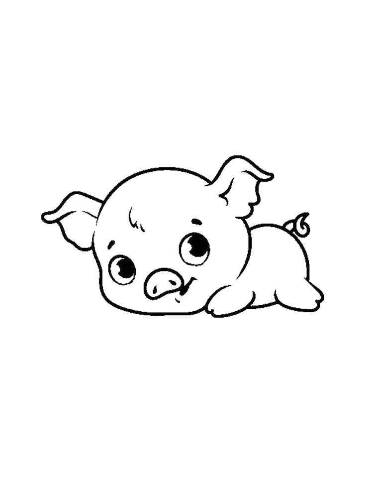 Baby Pig coloring pages