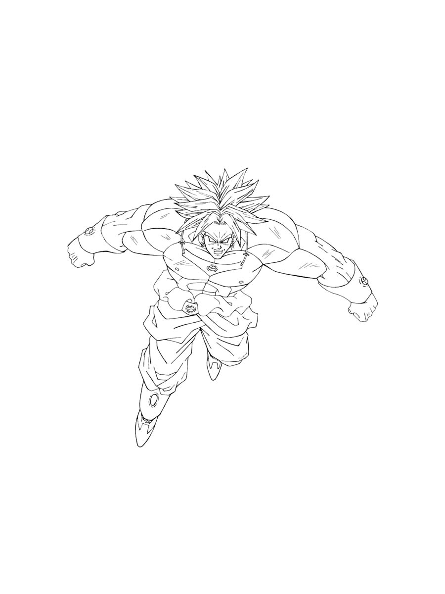 Dragon Ball Z coloring pages