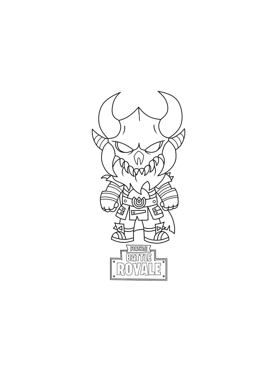 Fortnite coloring pages