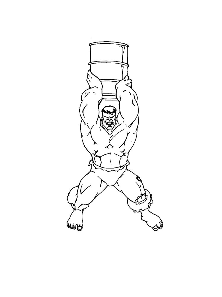 Hulk coloring pages