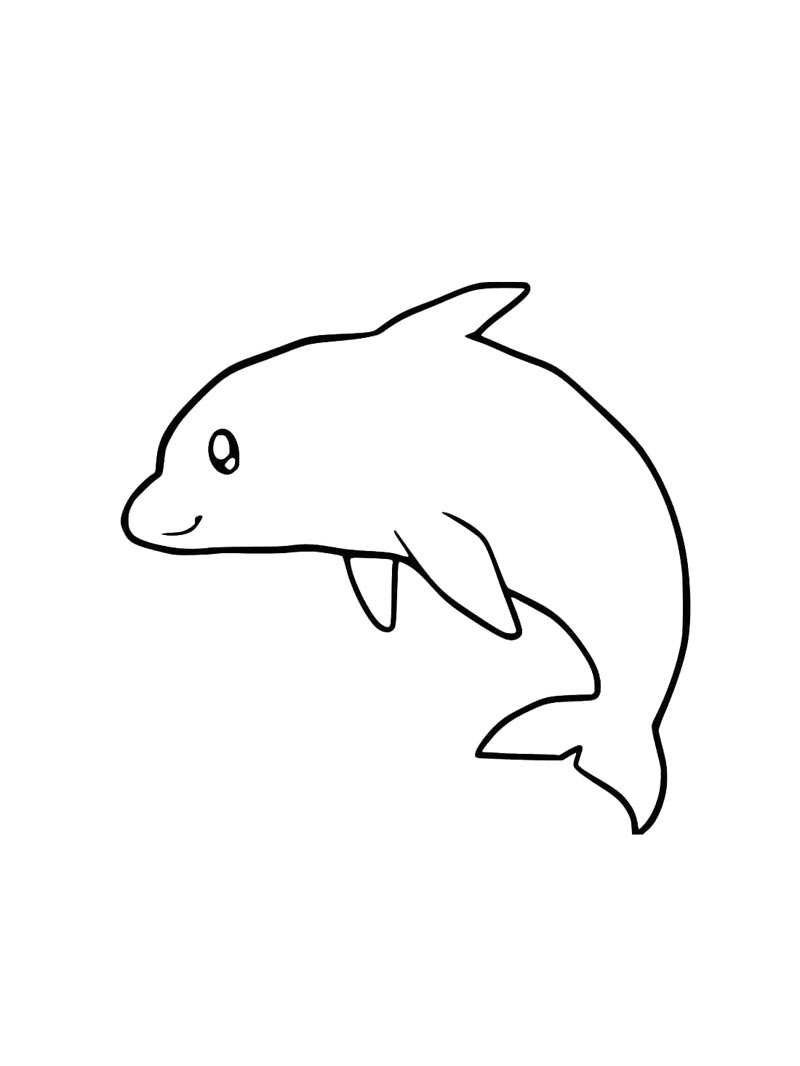 Porpoise coloring pages