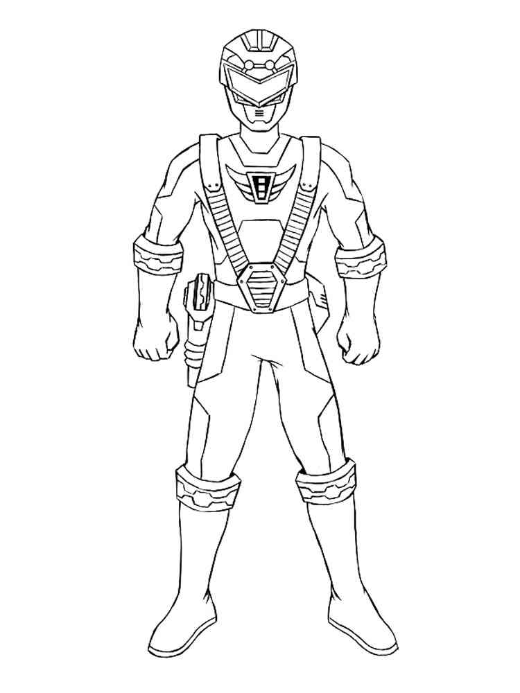 Power Rangers coloring pages