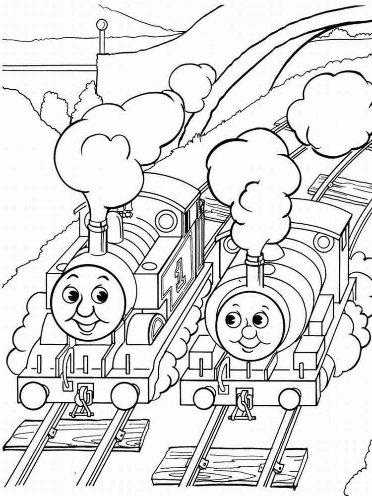 Thomas and Friends coloring pages