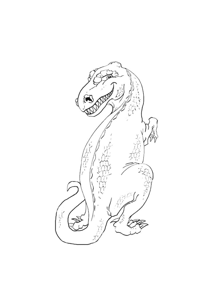 Tyrannosaurus coloring pages