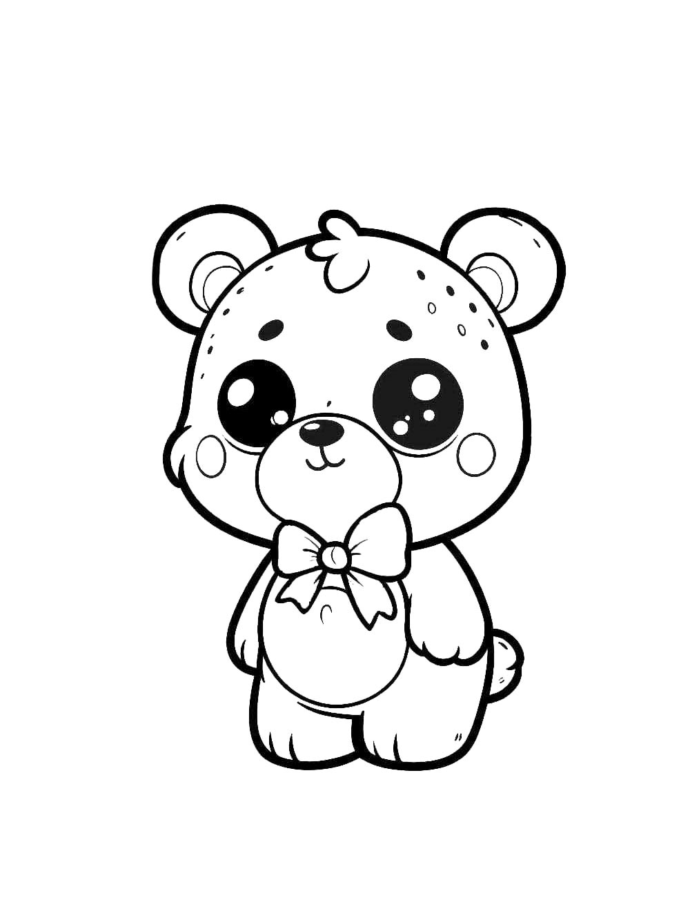Bear coloring page 46