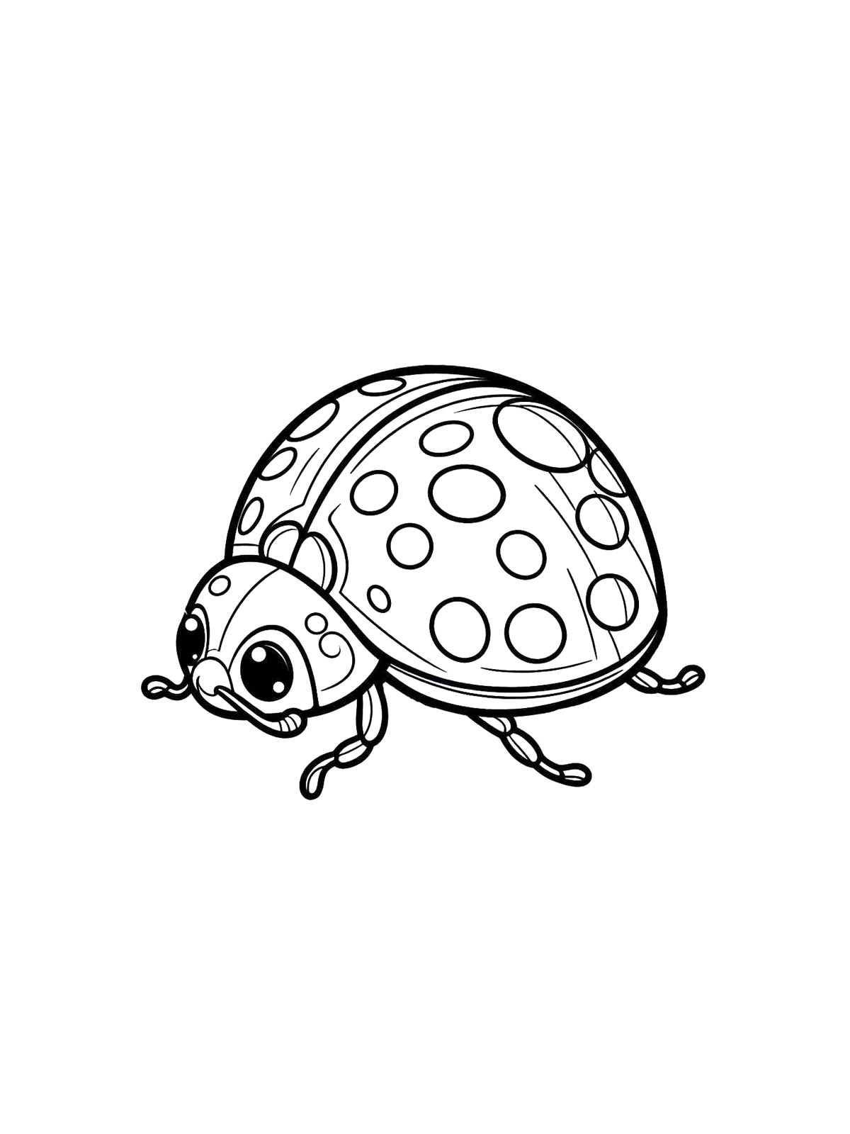 Ladybug coloring page 28